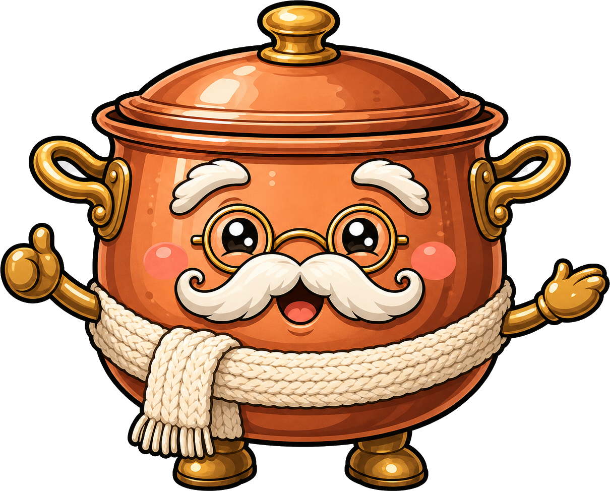Grandpa Copper Pot